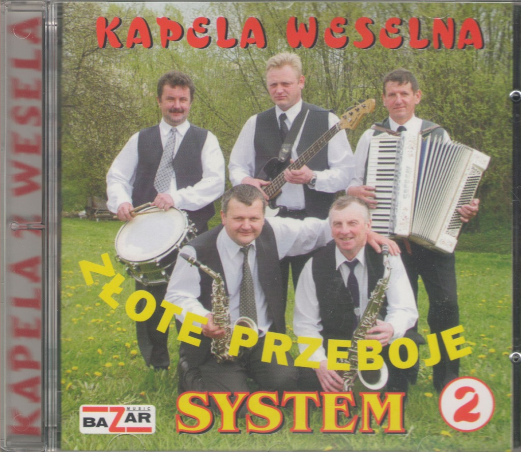 SYSTEM Kapela Weselna ZŁOTE PRZEBOJE 2 - CD NOWA