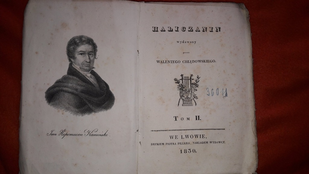 HALICZANIN (t. II) - W. Chłędowski (1830)