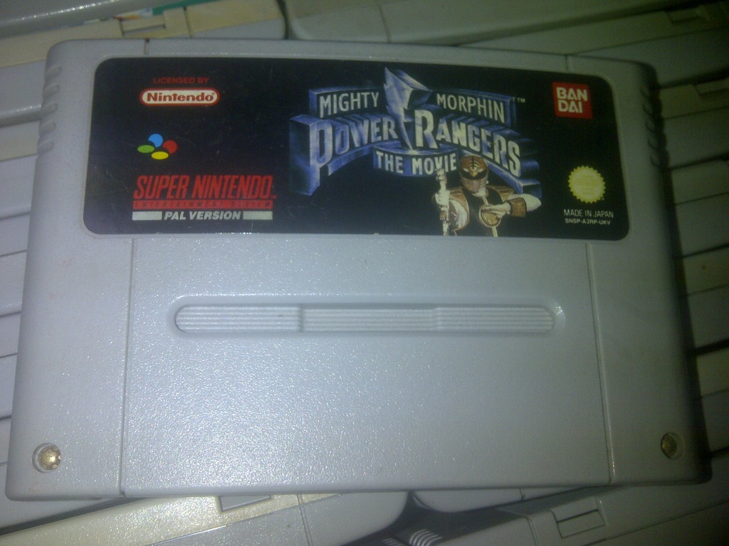 Power Rangers Mighty Morphin The Movie / SNES