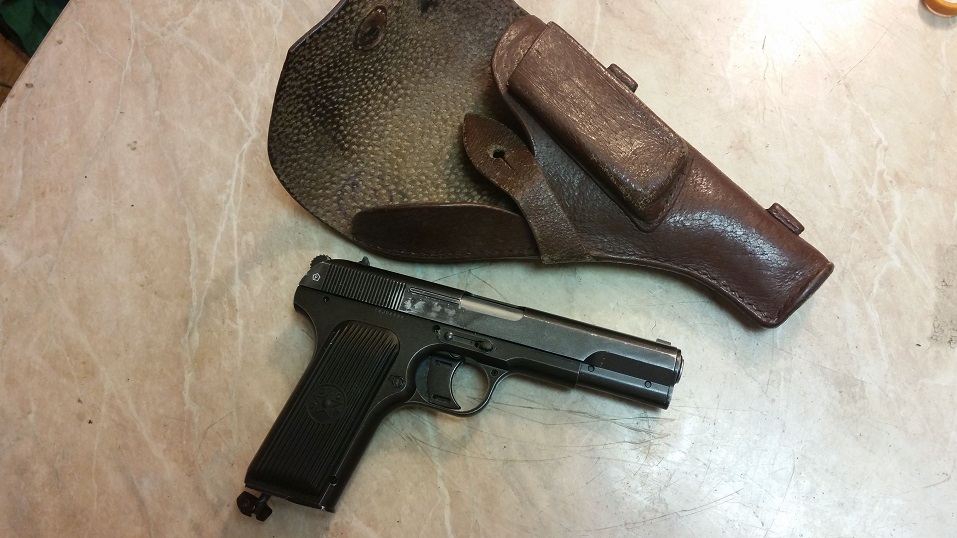 Pistolet TT - Tokariew . Słynna TT ka + KABURA