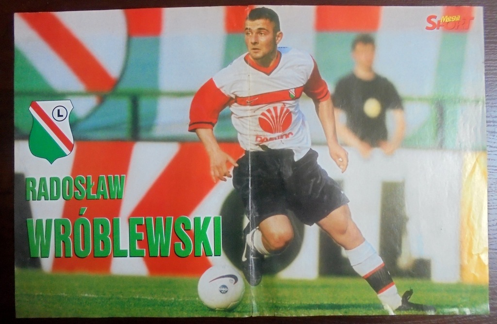 Plakat Legia Warszawa Radosław Wróblewski 1998