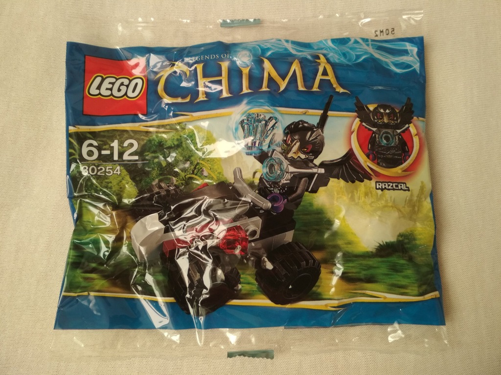 SASZETKA LEGO CHIMA 30254 - RAZCAL Z POJAZDEM
