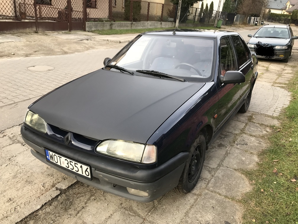 RENAULT 19 CHAMADE benz+gaz 1.4 na łańcuchu