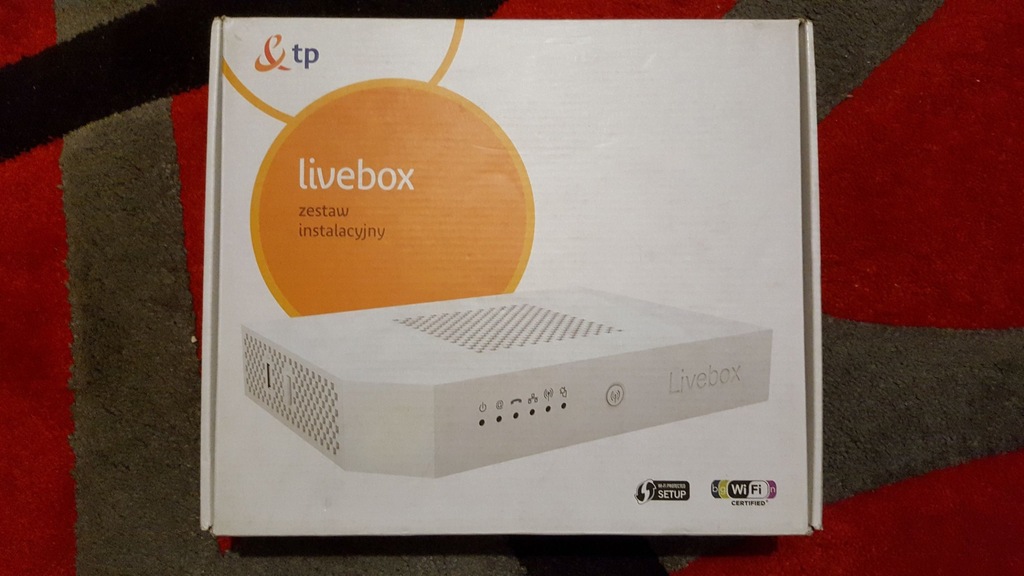 ROUTER MODEM LIVEBOX 2.0 ZTE NOWY KOMPLETNY 7093203931 oficjalne
