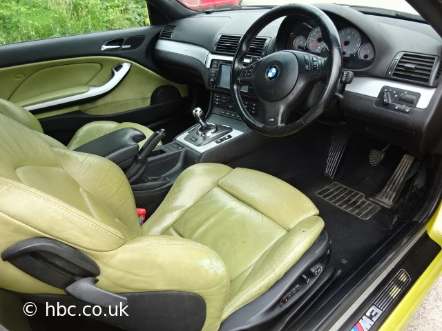 BMW E46 COUPE M3 TAPICERKA WNĘTRZE SKÓRY KIWI