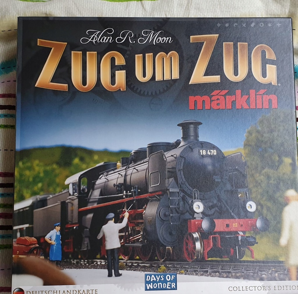Ticket to Ride Marklin Wsiąść do Pociągu