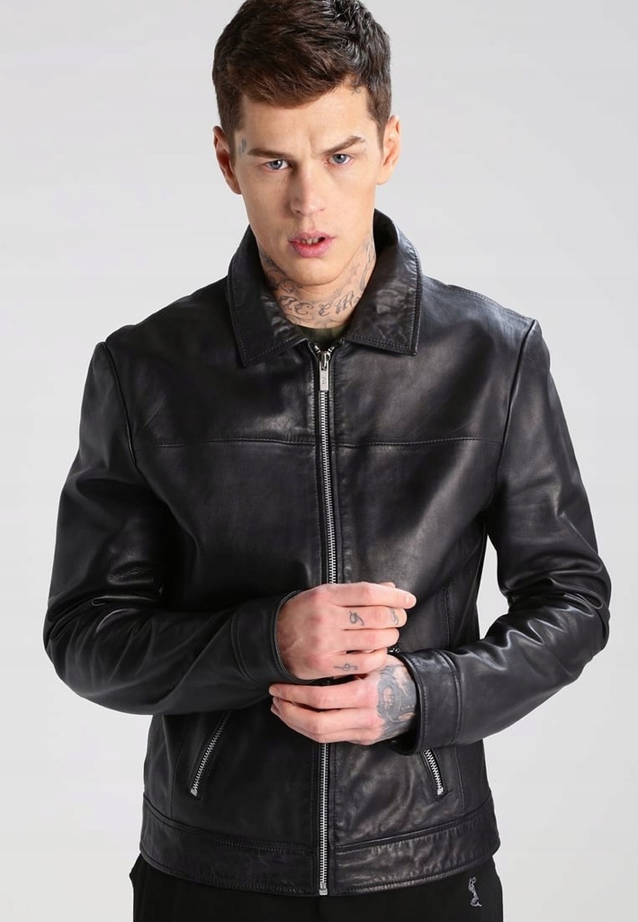 Goosercraft kurtka skórzana zalando pilotka bomber