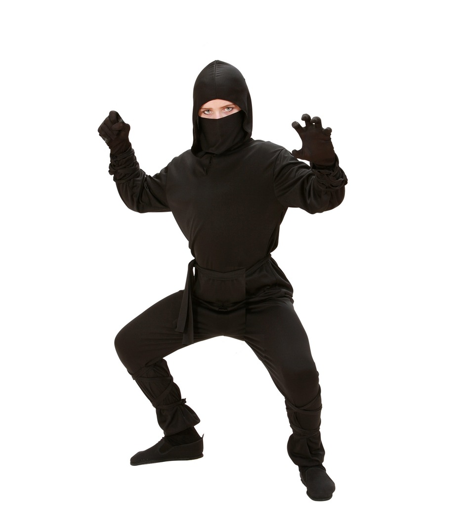 STRÓJ NINJA CZARNY NINJI 158+GRATIS