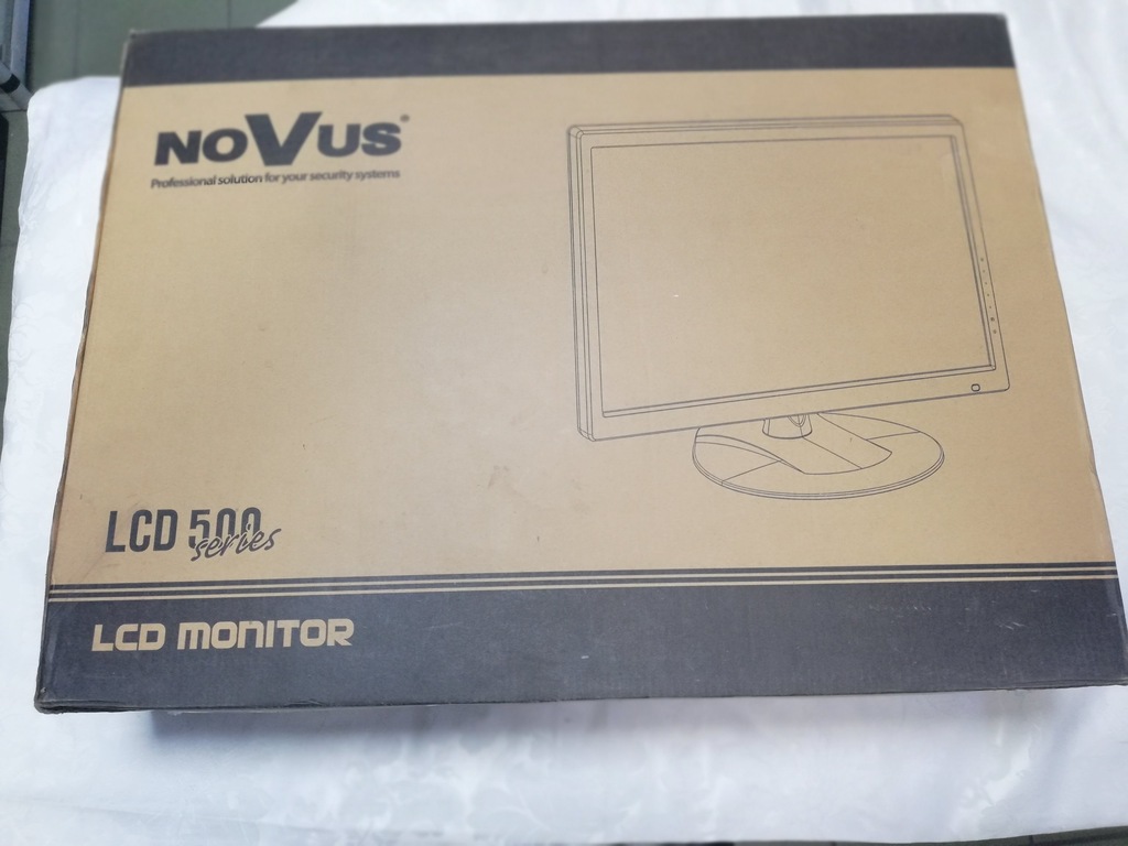 NOVUS NVM-522LCD monitor monitoring - od 1 PLN BCM