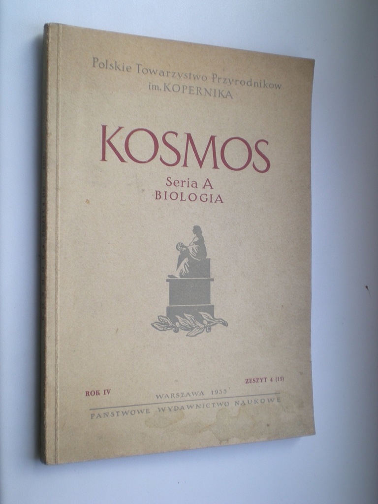 Kosmos Seria A - Biologia rok IV zeszyt 4 - 1955 r