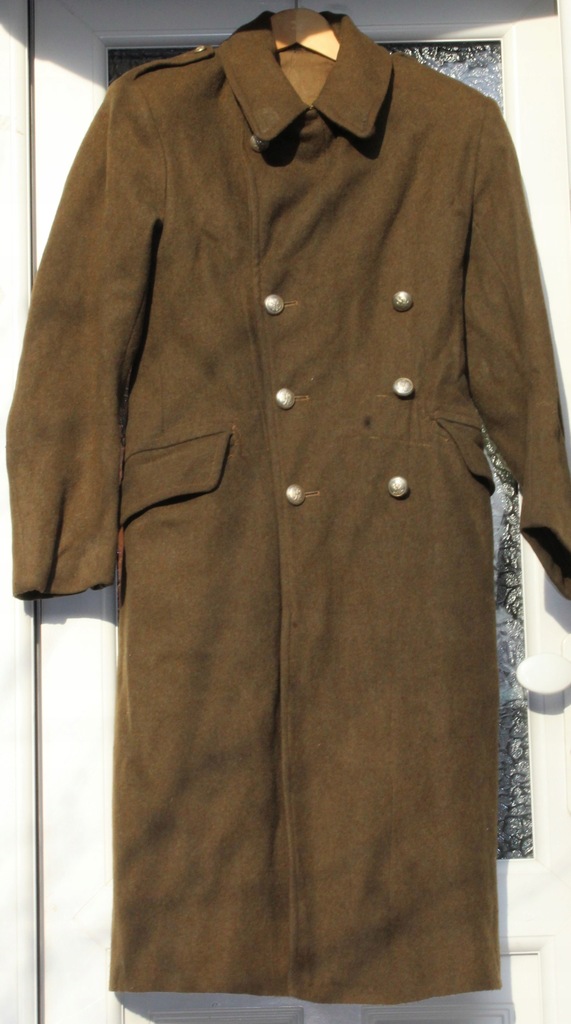 Oryginalny płaszcz żołnierza PSZ