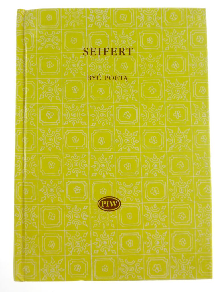 Być poetą - Jaroslav Seifert /A9458/