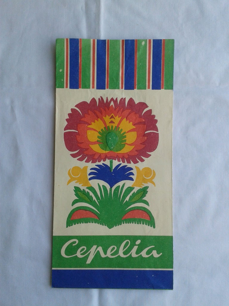 TOREBECZKA REKLAMOWA CEPELIA DESIGN PRL