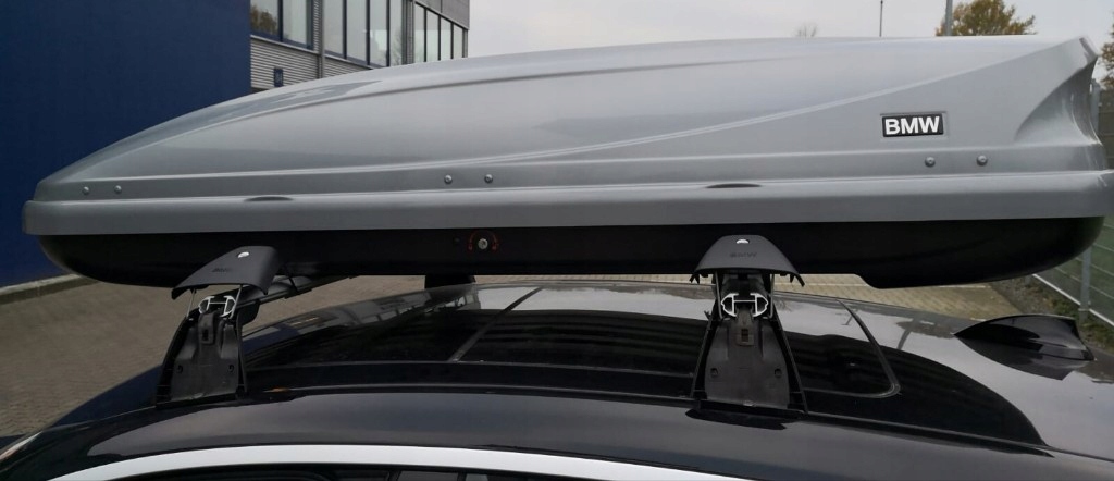 Pojemnik bagażnik box dachowy BMW 320L +relingi