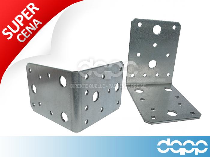 100 x Złącza BMF ciesielskie kątownik 90x90x2.5x65