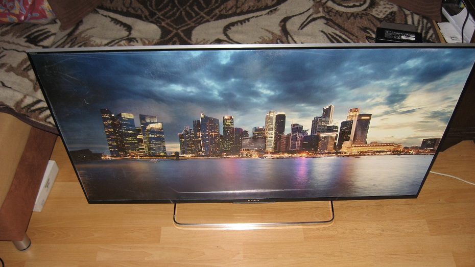 Fototapeta grająca naklejona na matrycy TV Sony 50