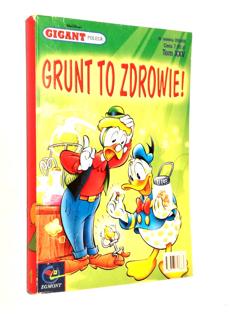 GIGANT KOMIKS TOM XXV 2003 GRUNT TO ZDROWIE  WOW 1