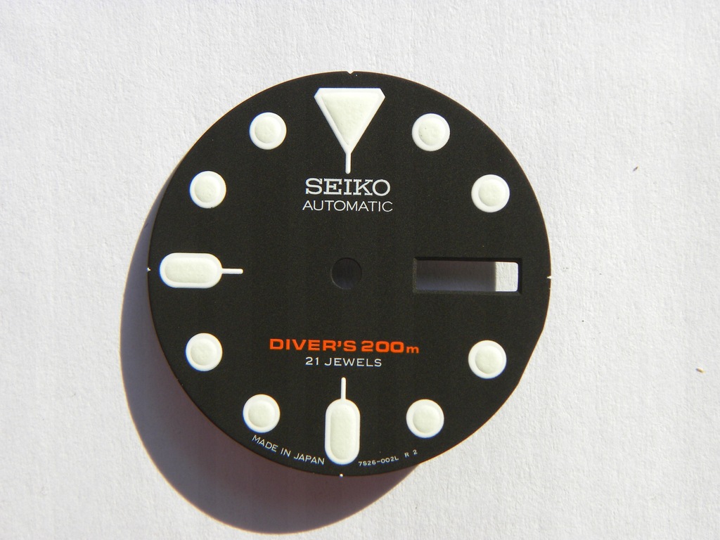 Seiko SKX007 tarcza do zegarka MADE IN JAPAN