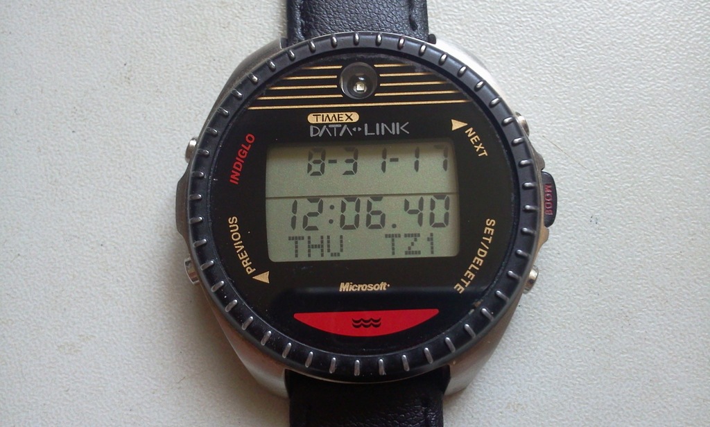 TIMEX  _  DATA LINK  zegarek - MICROSOFT - VINTAGE