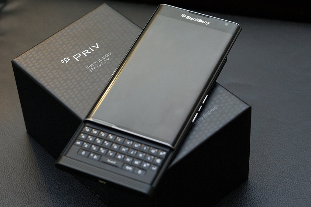 blackberry PRIV smartfon wysuwana klawiatura