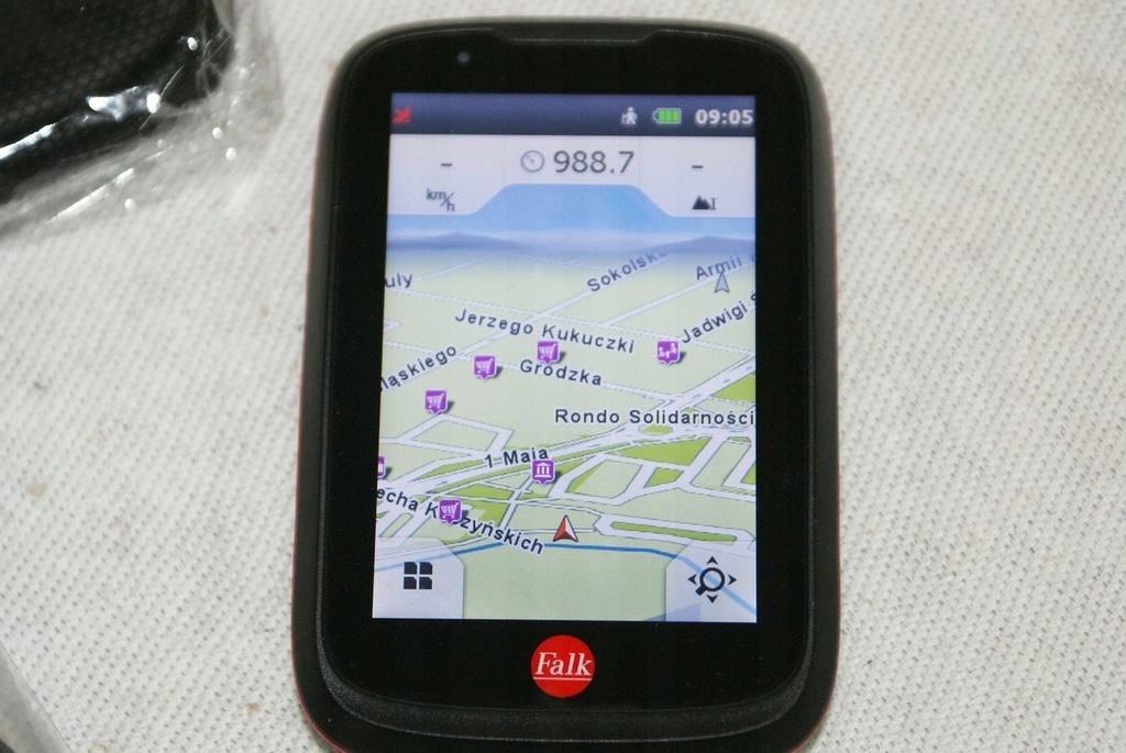 falk fahrrad gps navigationsgerät tiger geo 3 5