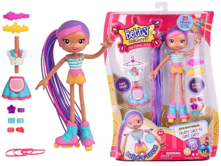 BETTY SPAGHETTY Lalka WROTKARKA + Wiele dodatków