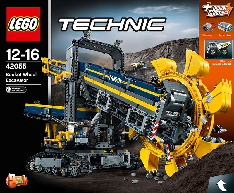 42055 LEGO TECHNIC GÓRNICZA KOPARKA KOŁOWA