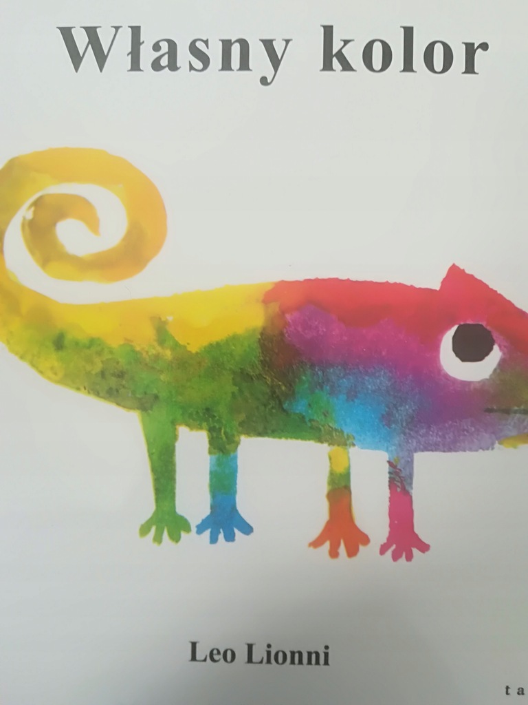 Leo Lionni Własny kolor kameleon twarde strony