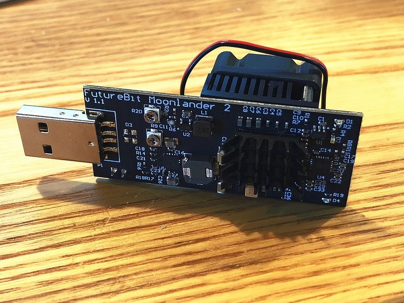 FutureBit Moonlander 2 USB Scrypt Miner 3-5.5 Mh/s