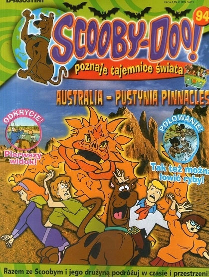 Scooby-Doo poznaje tajemnice świata //10 sztuk