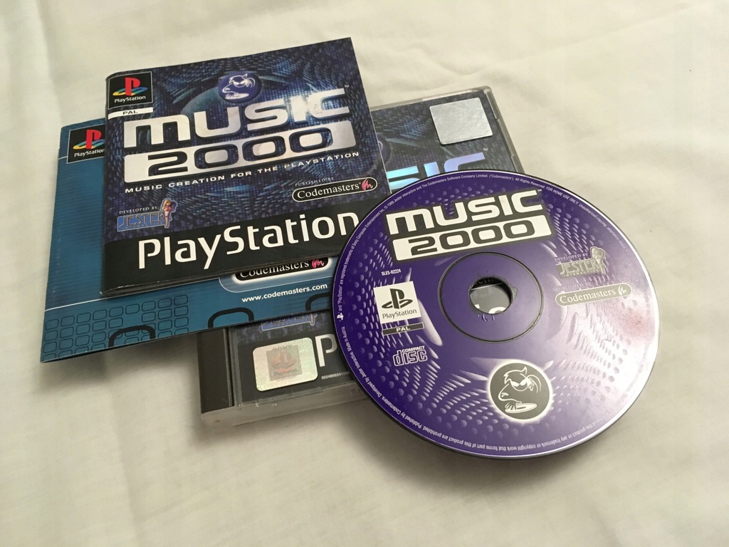- Music 2000 Playstation PSX Komplet -