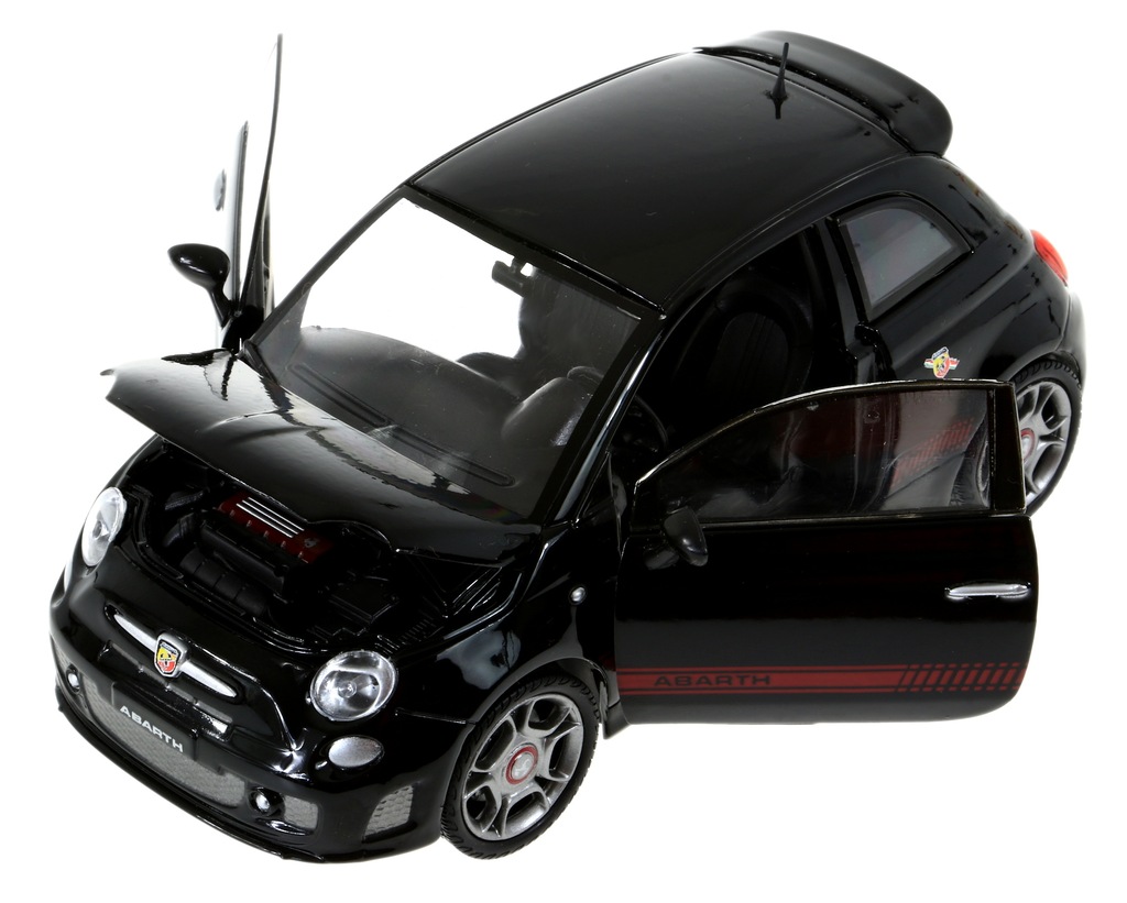 Fiat Abarth 500 MOTORMAX Model 1:24 Otw, Drzwi - 6899432125 - Oficjalne ...