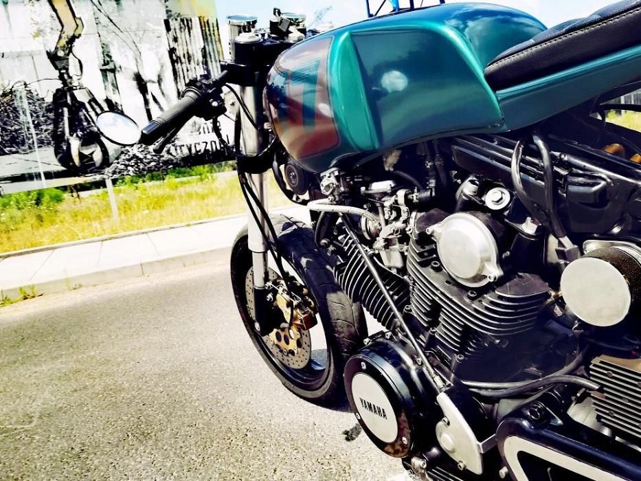 Yamaha XV750 virago cafe racer custom