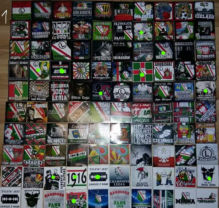Naklejki Legia Warszawa