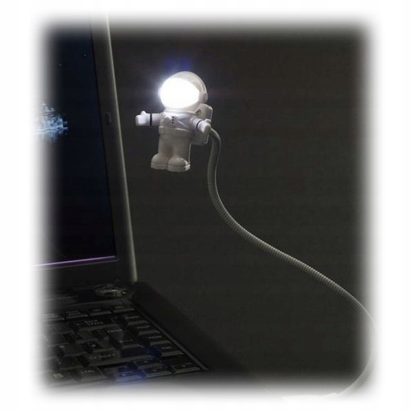 LAMPKA ASTRONAUTA NA USB LED KOMPUTERA KOSMONAUTA