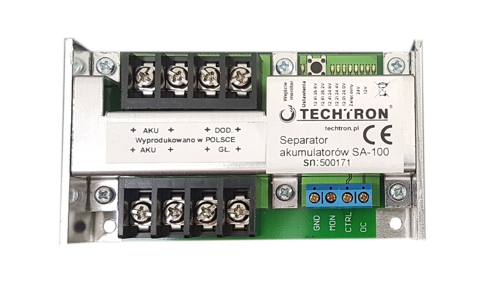 Moduł ładowania dod akumulatora separator 12V 100A