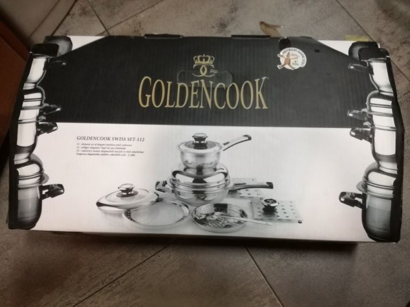 Komplet Garnk W Goldencook Swiss Set Oficjalne Archiwum Allegro