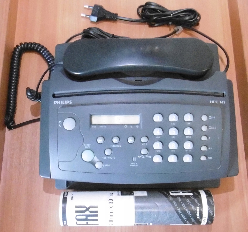 PHILIPS FAX HFC 141 + ZAPASOWA ROLKA PAPIERU
