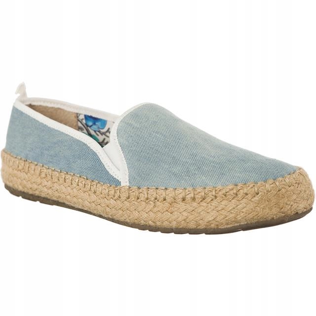 ESPADRYLE EMU AUSTRALIA GUM LIGHT DENIM 37