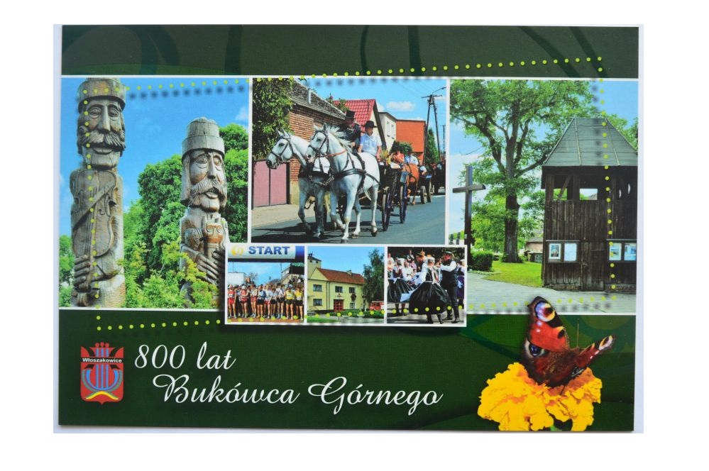 BUKOWIEC GÓRNY - DOM KULTURY,REMIZA OSP,KONIE