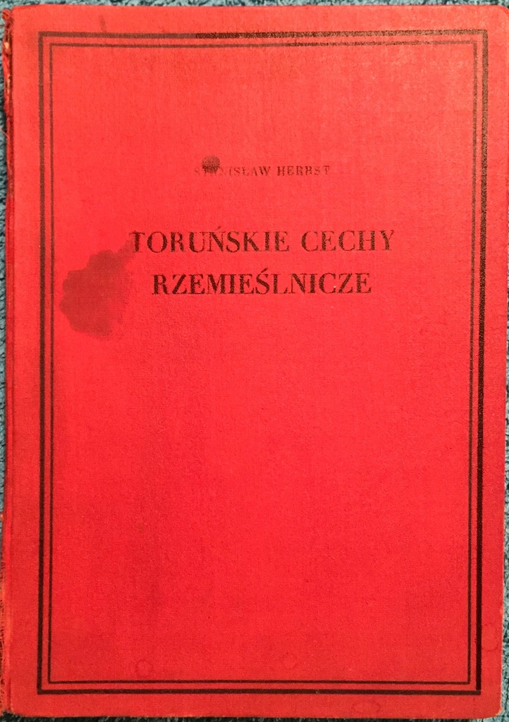 Toruńskie Cechy Rzemieślnicze Stanisław Herbst