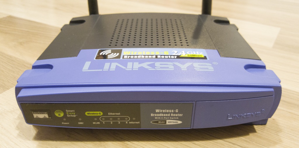 Router Cisco Linksys WRT54G + zasilacz - GWARANCJA