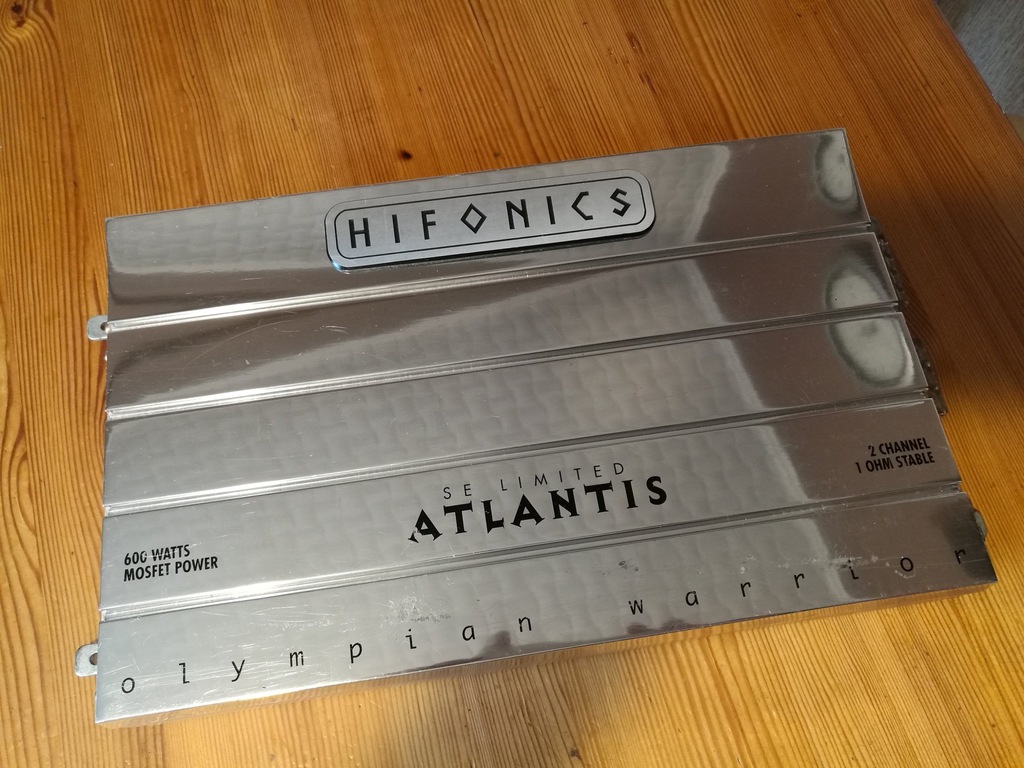 wzmacniacz (2-kanałowy) HIFONICS ATLANTIS 600rms