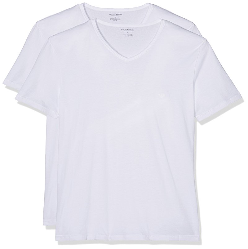 Emporio Armani T-Shirt Koszulka Męska 2 szt L