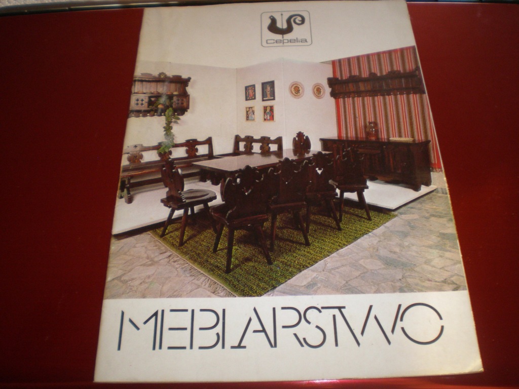 CePeLia - wydawnictwo MEBLARSTWO - 1979
