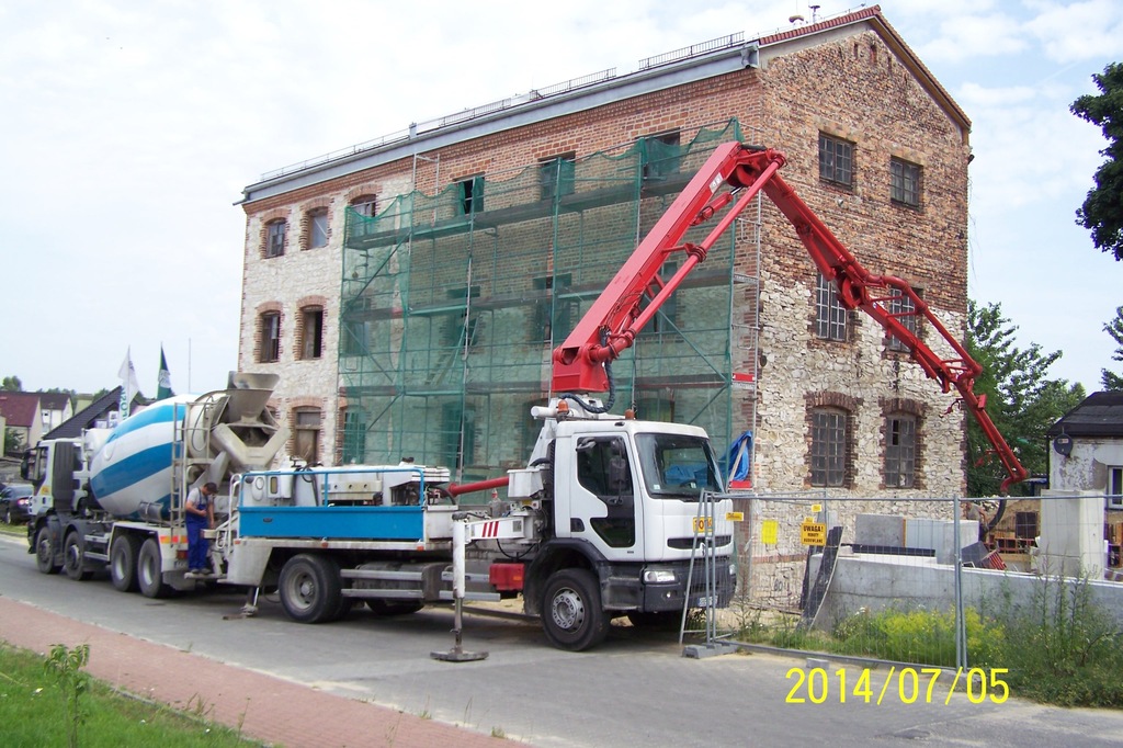 Beton Towarowy B20 C16/20 Transport pompa Śląsk