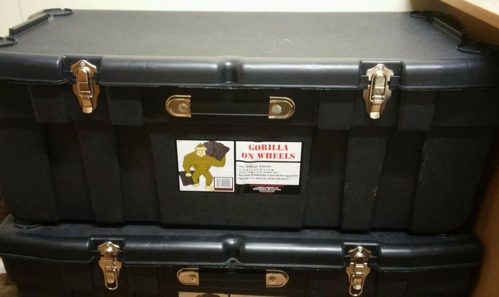 Kufer,skrzynia transportowa-Locker Gorilla