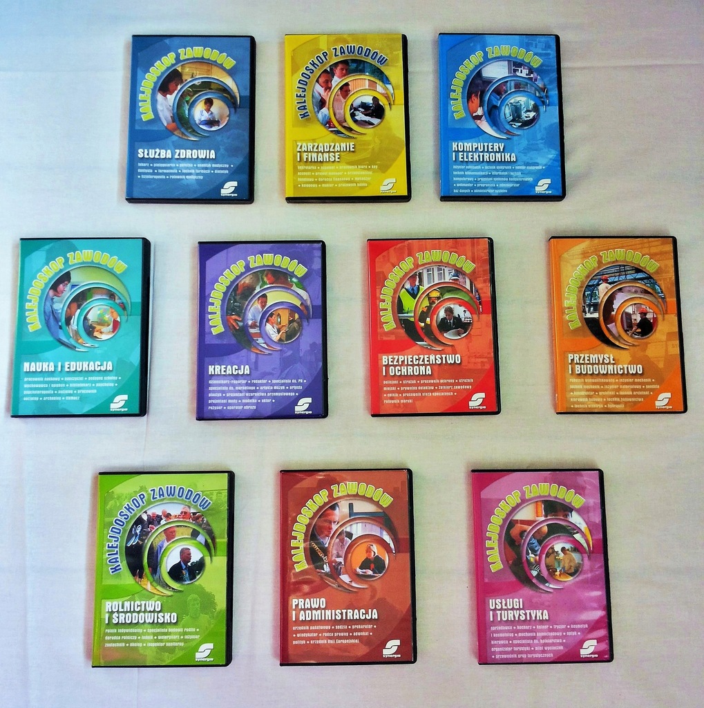 Kalejdoskop zawodów - 10 DVD za 1/3 ceny