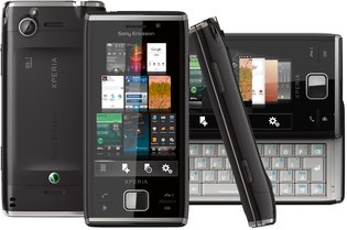 Telefon Sony Ericsson Xperia X2 rozsuwany