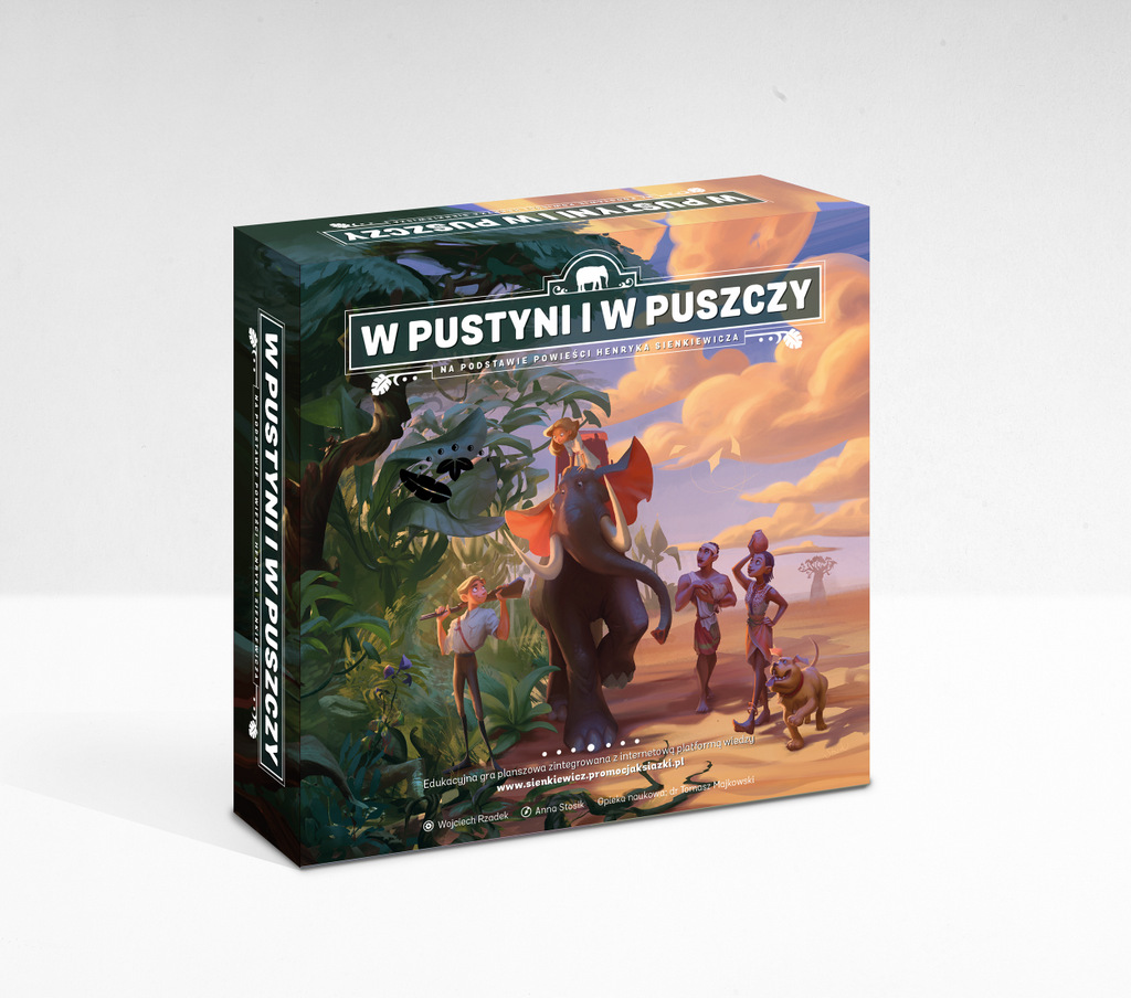 W PUSTYNI I W PUSZCZY GRA PLANSZOWA INTERAKTYWNA